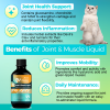 Joint and Muscle Liquid for Cats and Dogs Natural Supplement for Mobility and Comfort